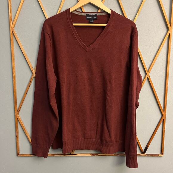 Lands’ End V-Neck Sweater - Picture 1 of 2